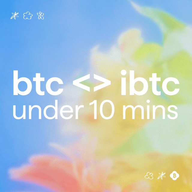 iBTC is on Garden!