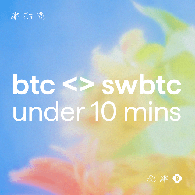 swBTC is on Garden!