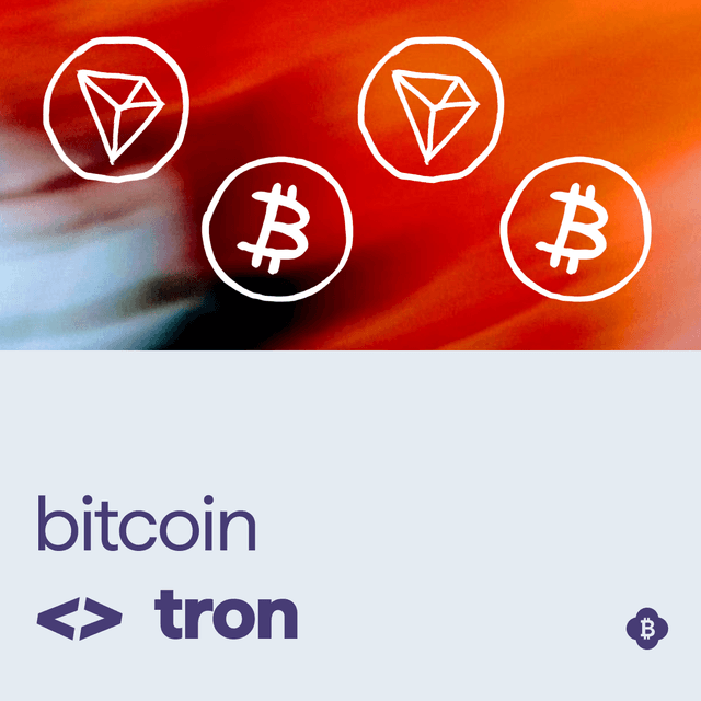 Bridge Bitcoin to TRON USDT