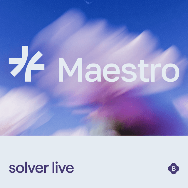 Maestro joins Garden's solver network