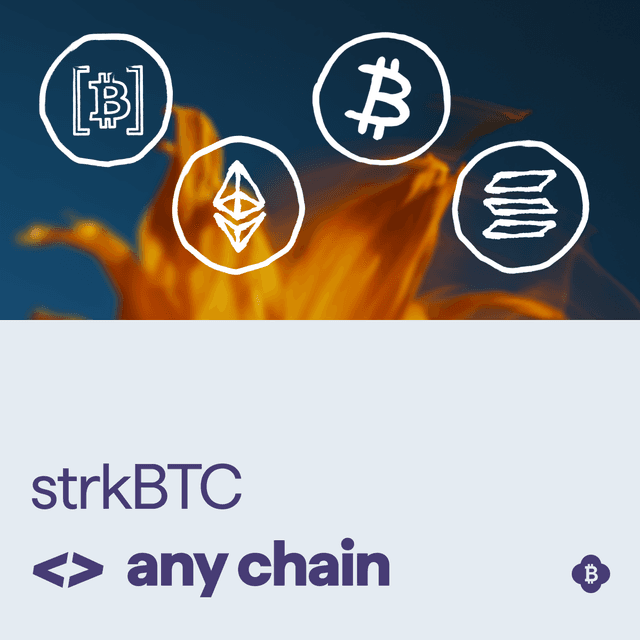 Canonical bridge to strkBTC